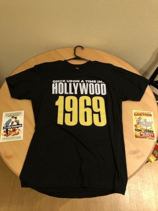 Once Upon A Time In Hollywood (med) T - Shirt 1969 Beverly Cinema