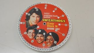1976 Welcome Back Kotter Sweathogs Easy Does It Dividing Multiplying Table Pamco