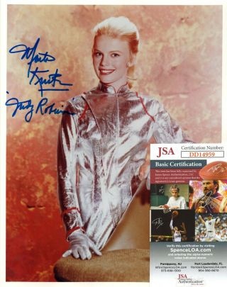 Marta Kristen Actress Lost In Space Hand Signed Autograph 8x10 Photo W/ Jsa
