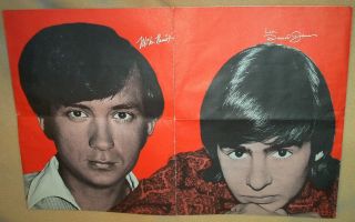 The Monkees - Vintage Large Subway Poster 17.  25 X 53