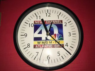 Wmgm - Tv Nbc News Channel 40,  Atlantic City,  Clock