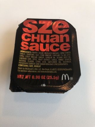 Mar - 2018 Mcdonalds Szechuan Sauce Rick & Morty - Mulan - 10 Packs Limited Edition