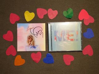 Taylor Swift Hand Signed Autograph Lover Booklet With Me Cd