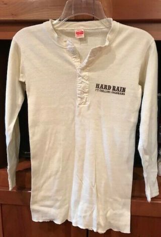 Bob Dylan Vintage 1975 Rolling Thunder Revue Tour Shirt Never Worn - Small