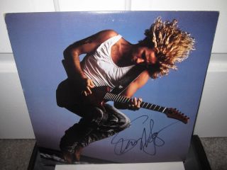 Sammy Hagar Signed Album Van Halen Chickenfoot Montrose Autograph Red Lp Proof