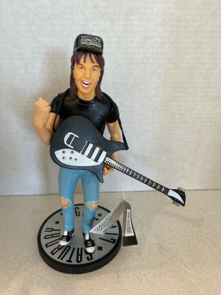 Wayne’s World Saturday Night Live Wayne Action Figure With Tags,  Stand & Guitar