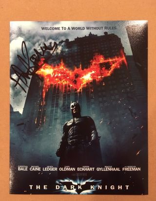 Exact Proof Hans Zimmer Signed Autographed 8x10 Photo Batman The Dark Knight