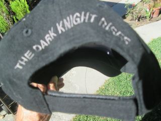 The Dark Knight Rises 2012 Film Crew Promo Baseball Cap Christopher Nolan
