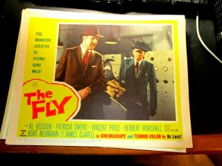 The Fly,  Lobby Card,  1958,  Vincent Price,  7