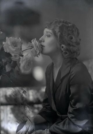 20s Silent Film Star Mary Pickford Camera Negative Charles Sheldon Unpublished