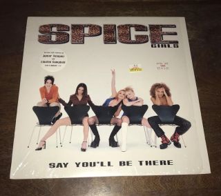 Spice Girls 12” Say You’ll Be There Very Rare Usa Vinyl Still In Wrapper