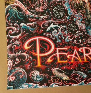 Pearl Jam Poster Amsterdam 2018 Tsang Show Edition 4