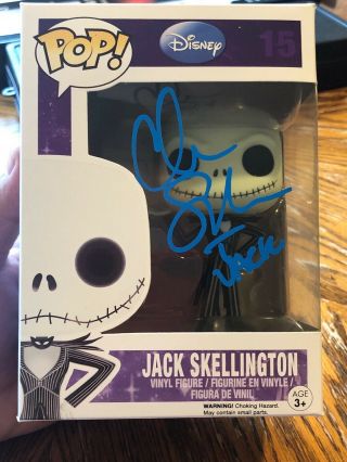 Chris Sarandon Autographed Funko Pop Jack Skellington Nightmare Before Christmas