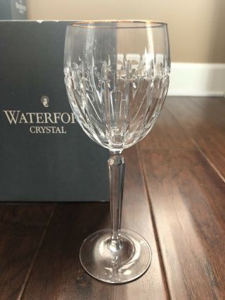 Waterford Crystal Wine & Water Glasses - Grenville 8 Goblets And 8 Iced Beverage