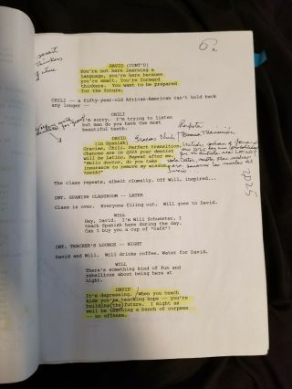 Glee Script From The Actual Show