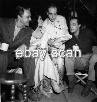 Gene Kelly And Van Johnson Candid From Orig Archive Negative 8x10 Photo 636