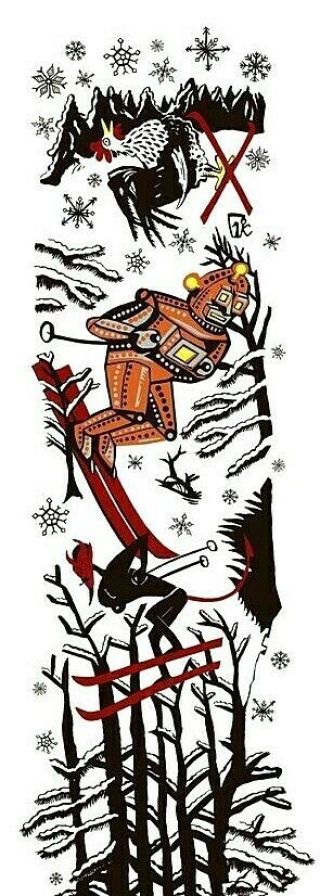 Jim Pollock X ICELANTIC ART Print POSTER SIGNED S/N xx/200 9 