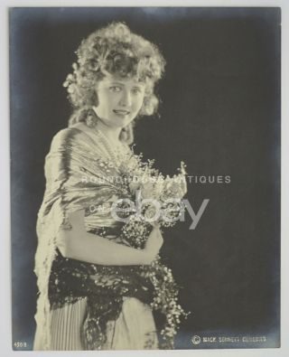 Orig.  Silent Movie Film Star Photograph Mack Sennett Comedies Photo Starlet Nr