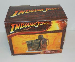 Indiana Jones Hand Crafted Resin DVD Case LE Blockbuster 2008 Briefcase Hat Whip 2