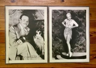 Complete Set Of 1934 Lux Soap 9x12 Hollywood Movie Star Studio Portraits,  Rare