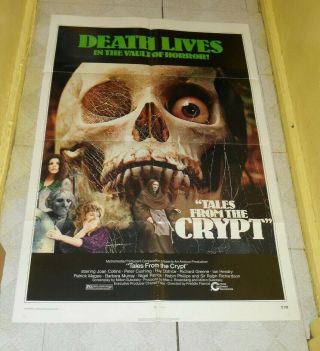 Tales From The Crypt One - Sheet Movie Poster Joan Collins Peter Cushing