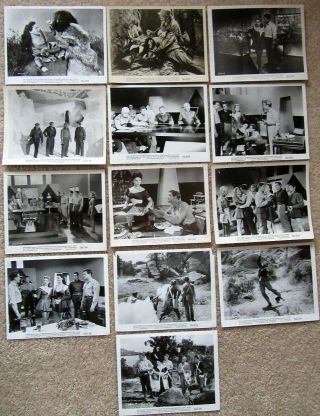 World Without End 1956 Set Of 13bw Movie Stills 8x10 Good - Nm