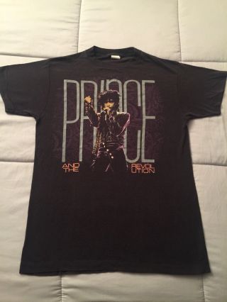 Rare Prince Vintage Concert T - Shirt Tshirt From 1985 Purple Rain Tour Lqqk