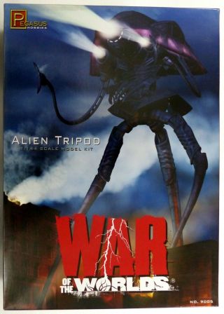 War Of The Worlds Alien Tripod 1/144 Scale Model Kit By Pegasus Hobbies