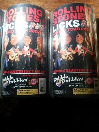 Rolling Stones Bobblehead Set 2002 Mick Jagger Keith Richards Ronnie Charlie 8