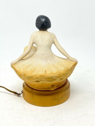 Antique Vintage 1920s Fulper Art Deco Ballerina Dancer Perfume Lamp 5