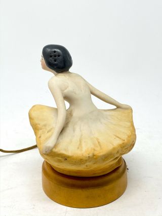 Antique Vintage 1920s Fulper Art Deco Ballerina Dancer Perfume Lamp 6