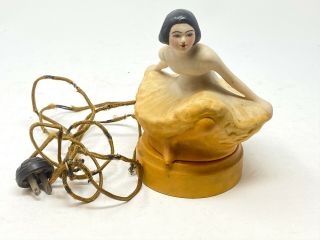Antique Vintage 1920s Fulper Art Deco Ballerina Dancer Perfume Lamp 7