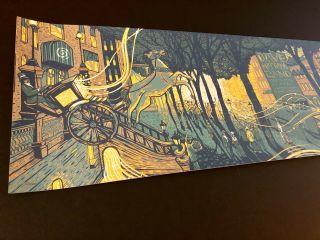 Dave Matthews Band Poster Saratoga Springs Ny 7/14 18 Spac N2 Eads Signed /1100