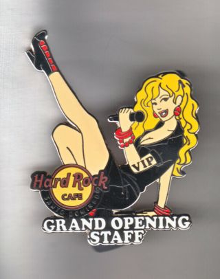 Hard Rock Cafe Pin: Santo Domingo Grand Opening Vip Staff Le50