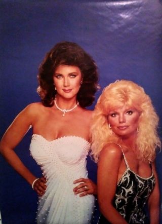 1984 Lynda Carter Loni Anderson " Partners In Crime " Poster - 23 " X 30 "