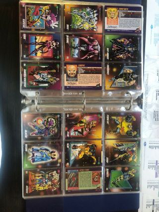 DC XMen And Marvel Trading Cards 572 Total Cards In Sleeves 5