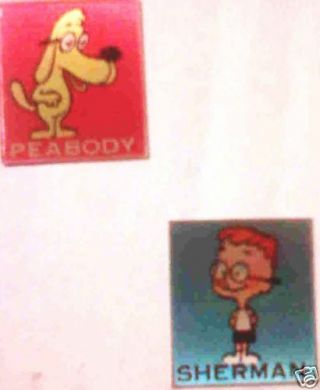 Sherman And Mr.  Peabody Flasher Panel 1960
