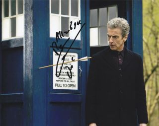 Peter Capaldi Signed Autographed Dr.  Doctor Who 8x10 Photo Exact Proof 2