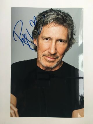 Roger Waters / Pink Floyd - Hand - Signed 12x8 Photo Autograph