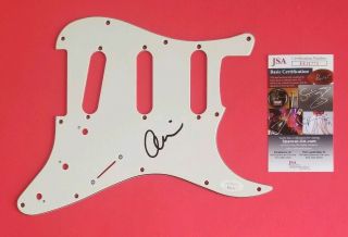 Ariana Grande Signed Fender Strat Guitar Pickguard Certified With Jsa Psa