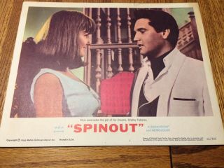Elvis Presly In Spinout 1966 Orig.  11x14 Us Lobby Card Set Of 8