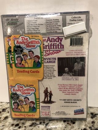The Andy Griffith Show VHS Trading Cards Collector Set 1991 2