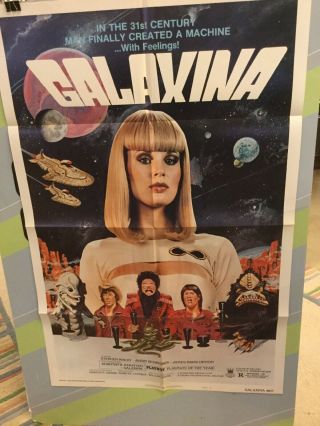Stratten,  R.  Dorothy “galaxina” 1980 Movie Poster