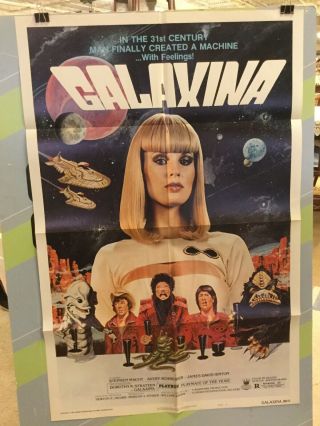 STRATTEN,  R.  DOROTHY “Galaxina” 1980 Movie Poster 2