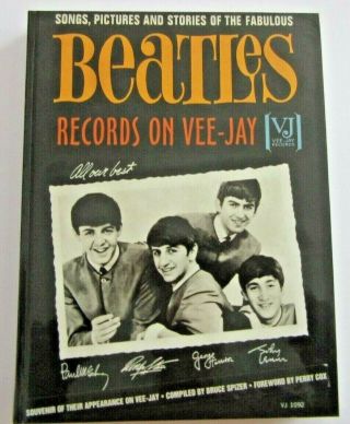 Beatles Records On Vee - Jay - - Bruce Spizer & Perry Cox Signed - & Numbered - Like