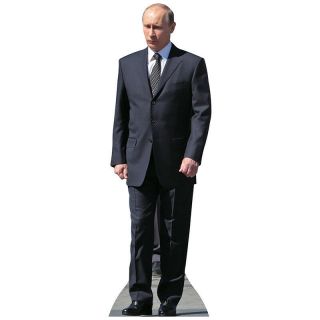 Vladimir Putin Lifesize Cardboard Cutout Standup Standee Russian President F/s