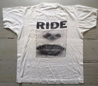 Ride T Shirt 1990 Shoegaze