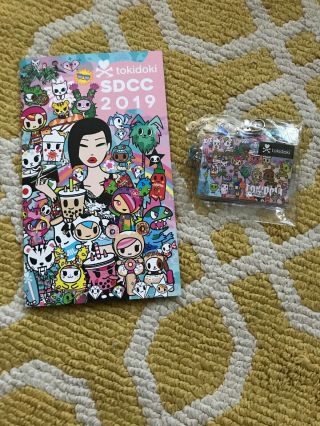 SDCC Comic Con 2019 EXCLUSIVE Tokidoki LANYARD Cotton Candy Dreamin’ 2