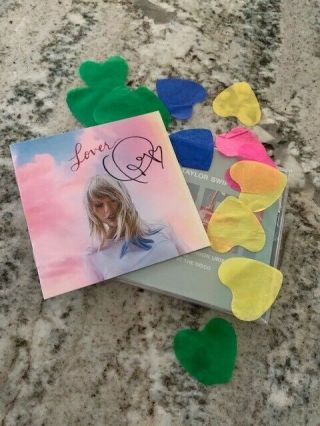 Taylor Swift Official Signed Autographed Lover Booklet W/ Me Cd Single