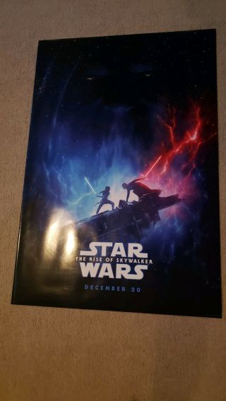 Star Wars - The Rise Of Skywalker Ds Movie Poster 27x40